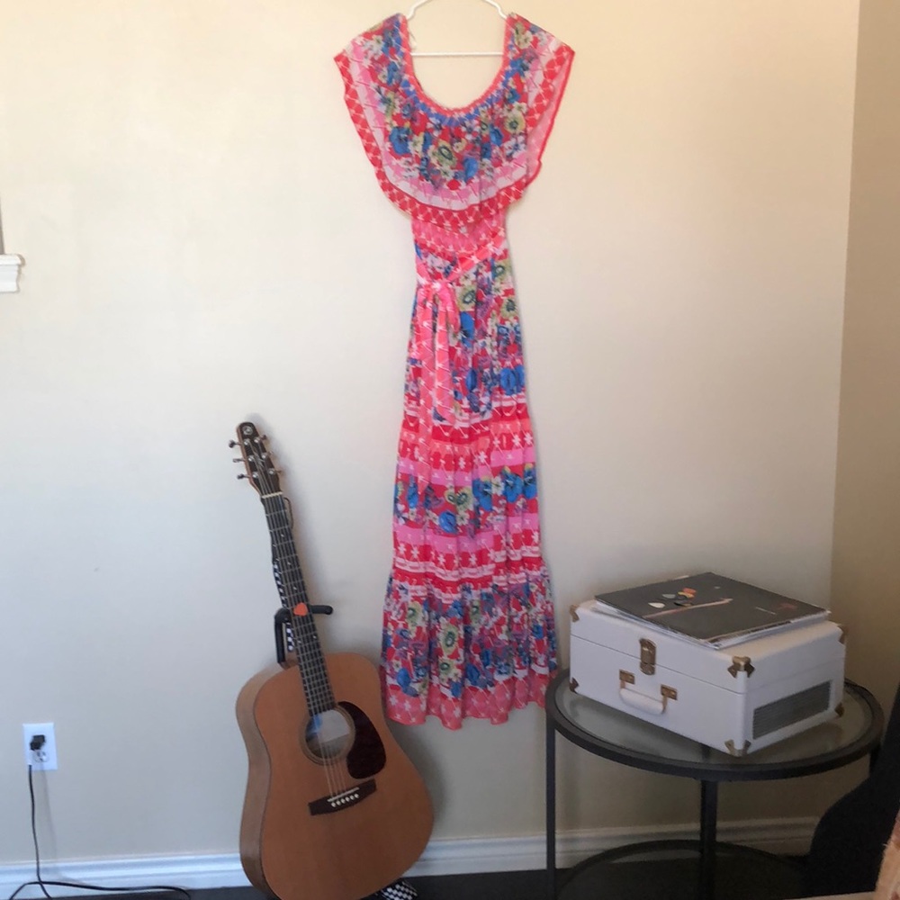 Jealous Tomato medium maxi boho summer dress NWT